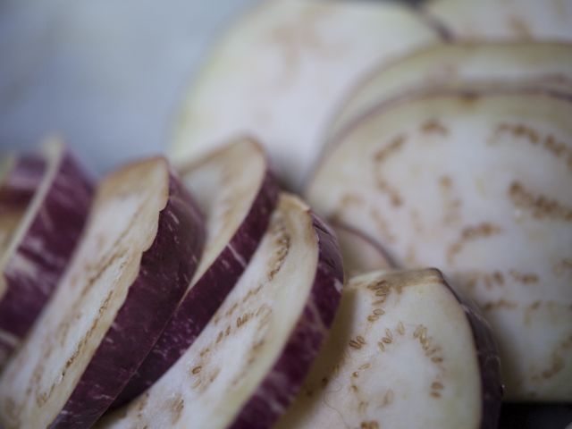 Sliced eggplant 790 xxx
